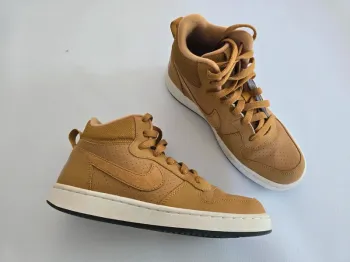 Basket montante air force marron