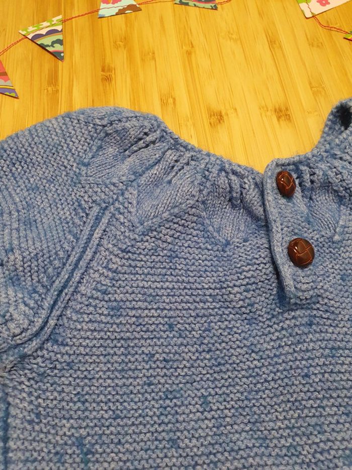 Robe Jacadi 6 mois 67 cm en Tricot en laine - photo numéro 6