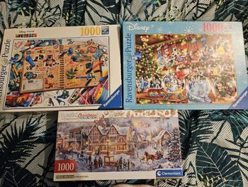 Puzzle disney et Noël 