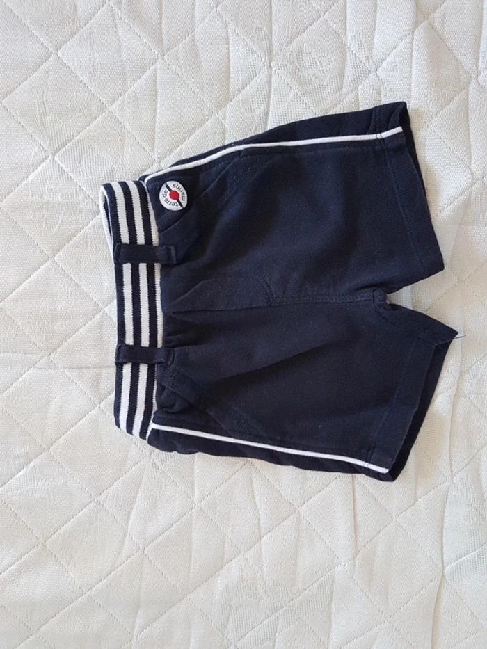Ensemble t shirt short 9 mois Terre de marins - photo numéro 2