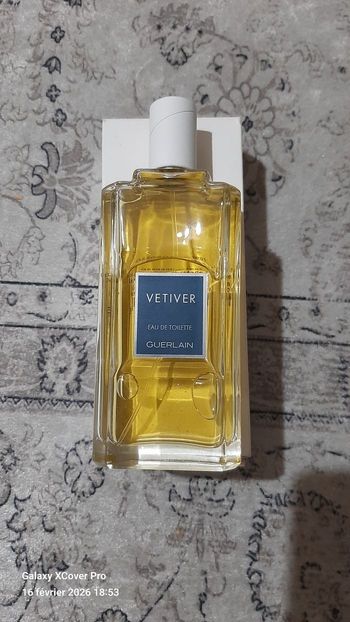 Parfum homme vétiver guerlain 