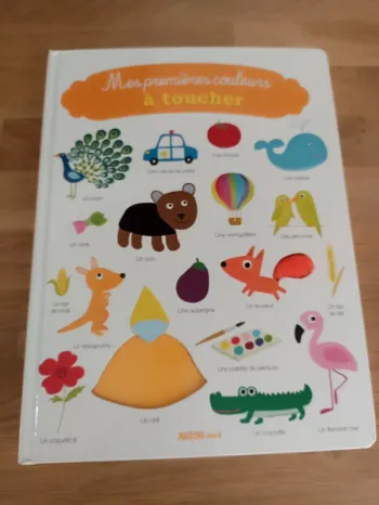 Mes premières couleurs à toucher