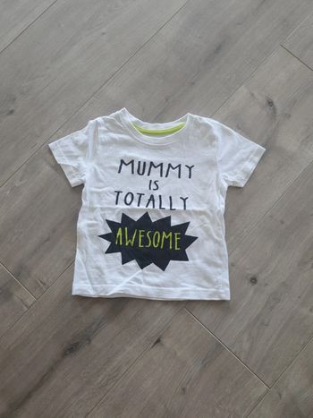 Tee-shirt 9-12mois Mummy