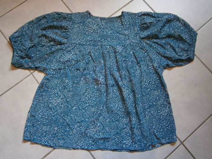 Blouse MC bleu BONOBO Taille XL - photo numéro 6