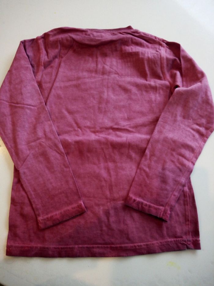 Tee shirt rose - rouge - photo numéro 3