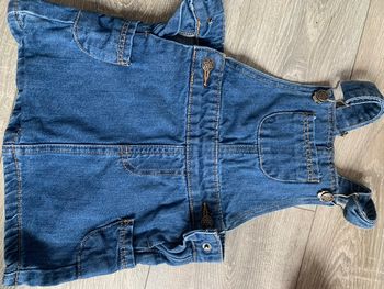 Robe salopette jean