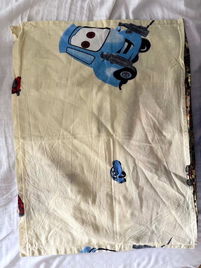 Lot de linge de lit Cars