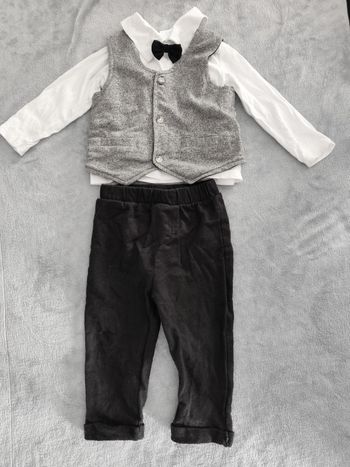 Ensemble costume 23 mois tenue de soiree mariage baptême