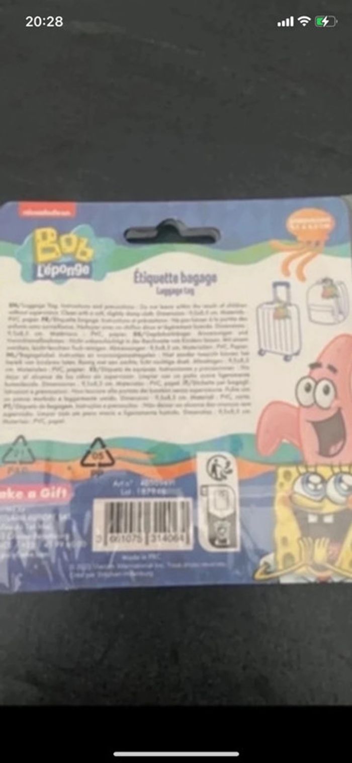 Étiquette pour bagage / valise - photo numéro 7