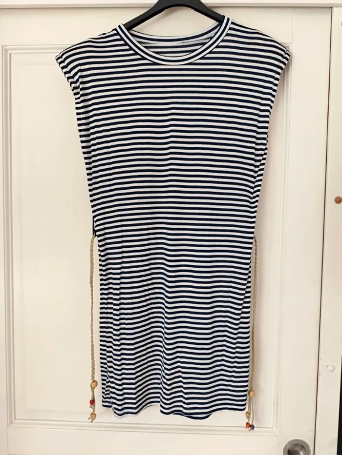 Robe marinière taille unique neuf - photo numéro 2