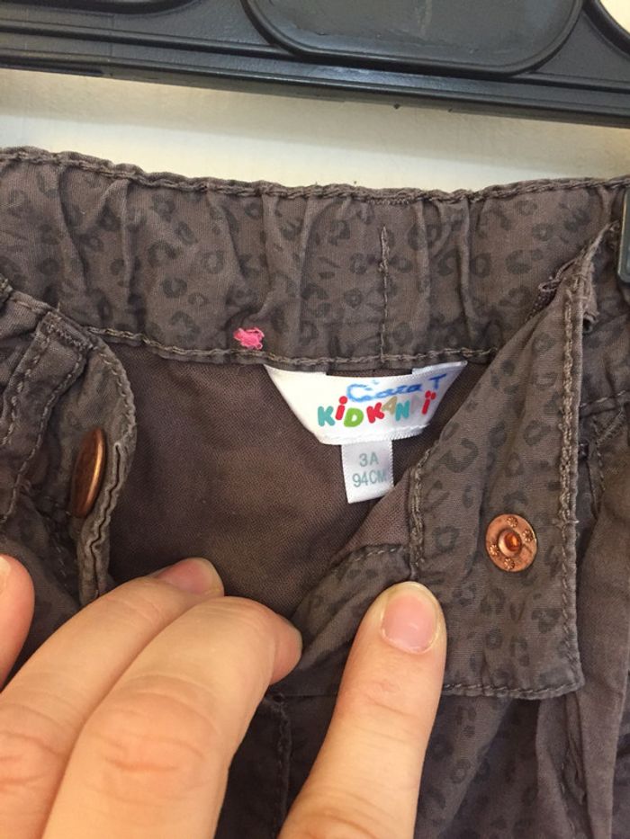 Pantalon doublé léopard - photo numéro 3