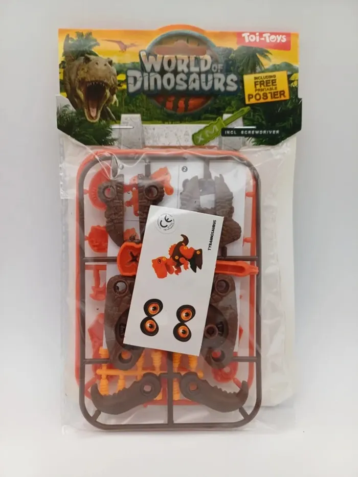 Lot de 4 Kits Dinosaures à Monter – World of Dinosaurs – Neuf - photo numéro 4
