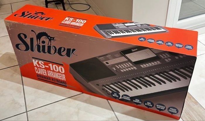 Clavier arrangeur 61 touches Noir Shiver NEUF avec Facture - photo numéro 2