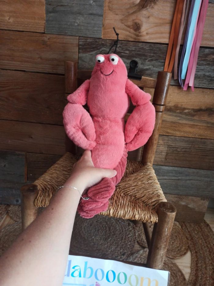 Peluche Larry le homard jellycat tbe 35cm - photo numéro 2