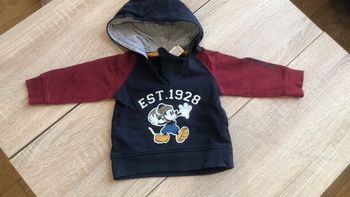 Pull à capuche Mickey 6 mois