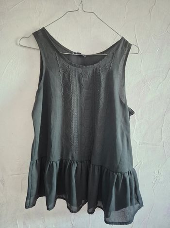 Blouse débardeur uni