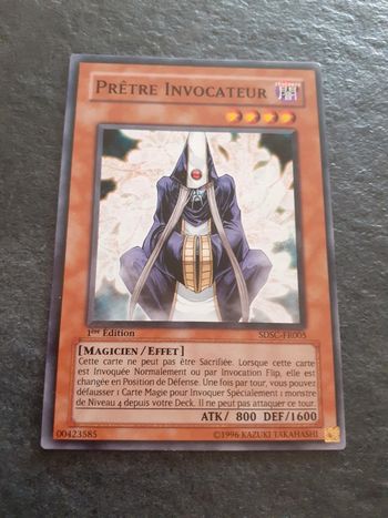 Carte Yu-Gi-Oh ! Prête invocateur SDSC-FR005