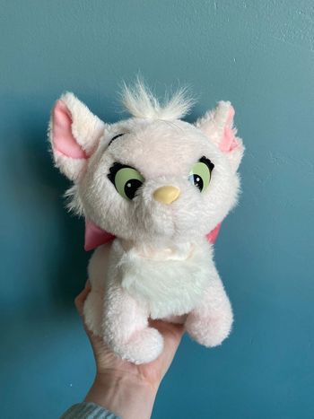 Peluche chat Marie des aristochats vintage Disney