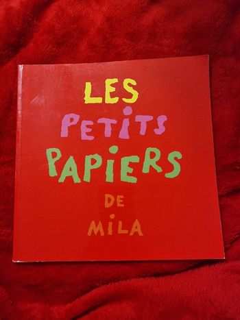 Livre les petits papiers de mila
