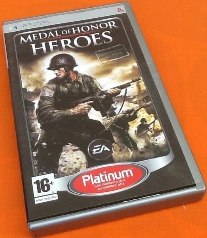 Jeu vidéo sur PSP Sony Medal of Honor Heroes (2006) Electronic Arts - photo numéro 2