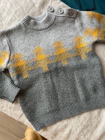 Pull chaud pour la montagne - 4 ans