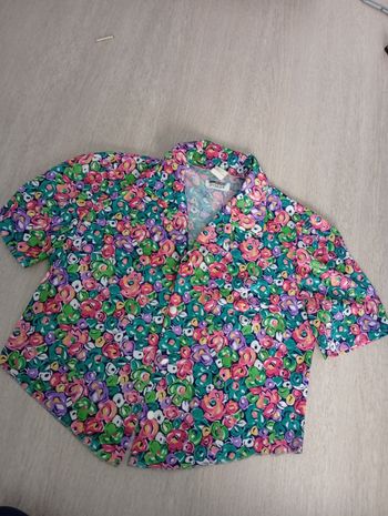 Chemise fleur taille 40