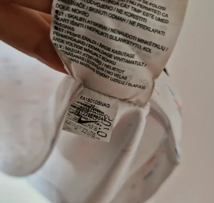 Maillot Shirt Football Nike Équipe de France 2018 Taille M - photo numéro 5