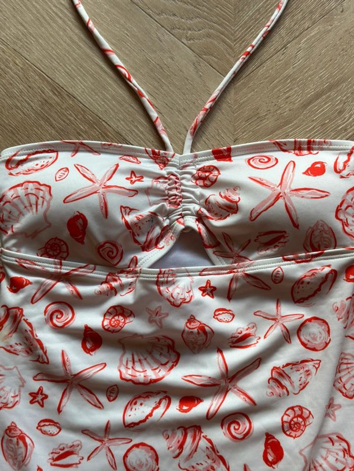 Maillot de bain 1 pièce motifs coquillages étoile de mer Primark – Taille XS - photo numéro 6