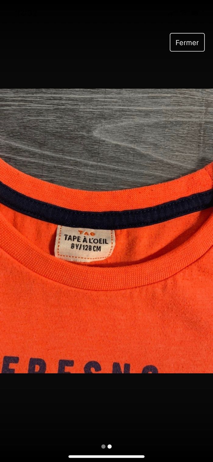 T shirt 8 ans tape à l’œil - photo numéro 3