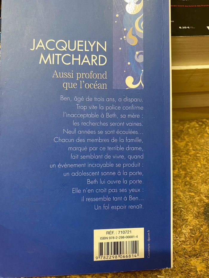Aussi profond que l’océan - Jacquelyn Mitchard - photo numéro 2