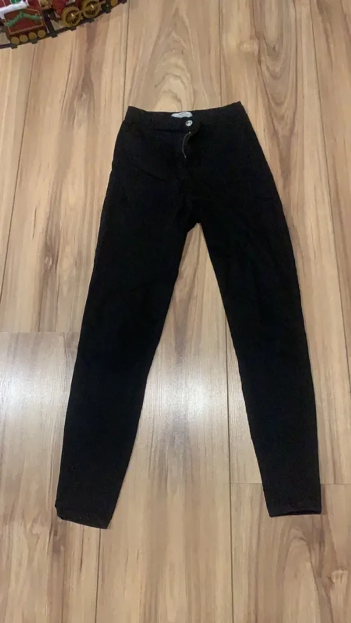 Jean slim femme noir