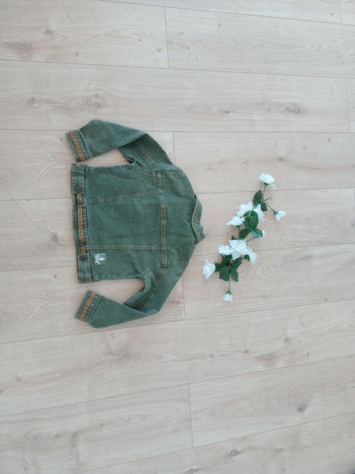 Veste fille 6 ans Jean vert c85 - photo numéro 7