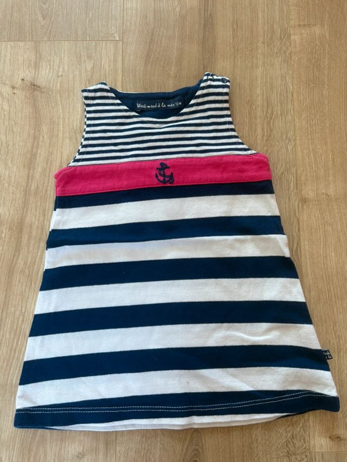 Robe 12 mois Week-end à la mer