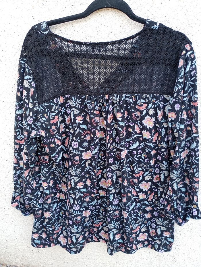 Blouse fleuri taille 46 - photo numéro 3