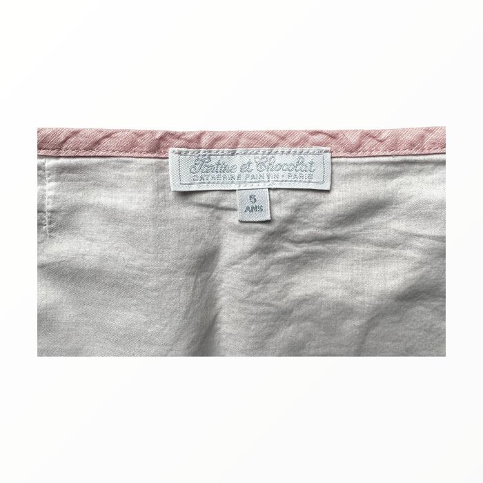 Jupe portefeuille rose Tartine et Chocolat 5 ans. (22€) - photo numéro 4