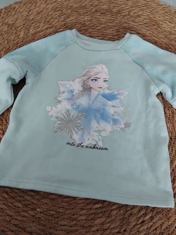 Sweat Reine des neiges Disney 4 ans