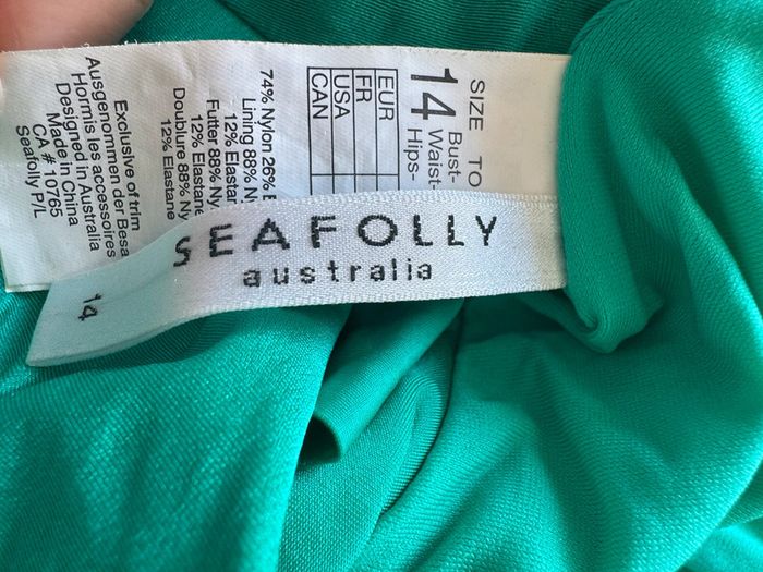 Maillot de bain 1 0piece SeaFolly Taille 42 - photo numéro 3