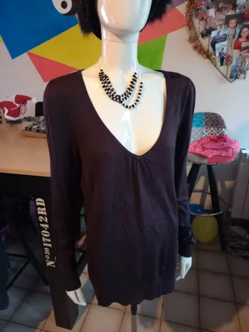 Pull marron 42