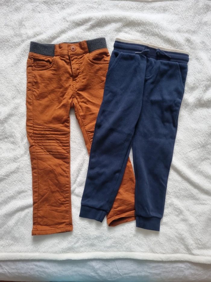 Lot 2 Pantalons Orchestra 4 ans Neuf