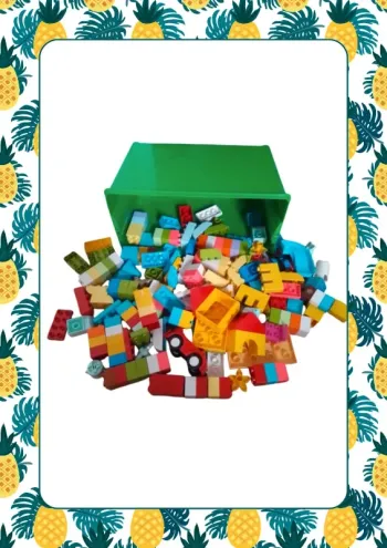 Lot de gros lego (sans la boite)