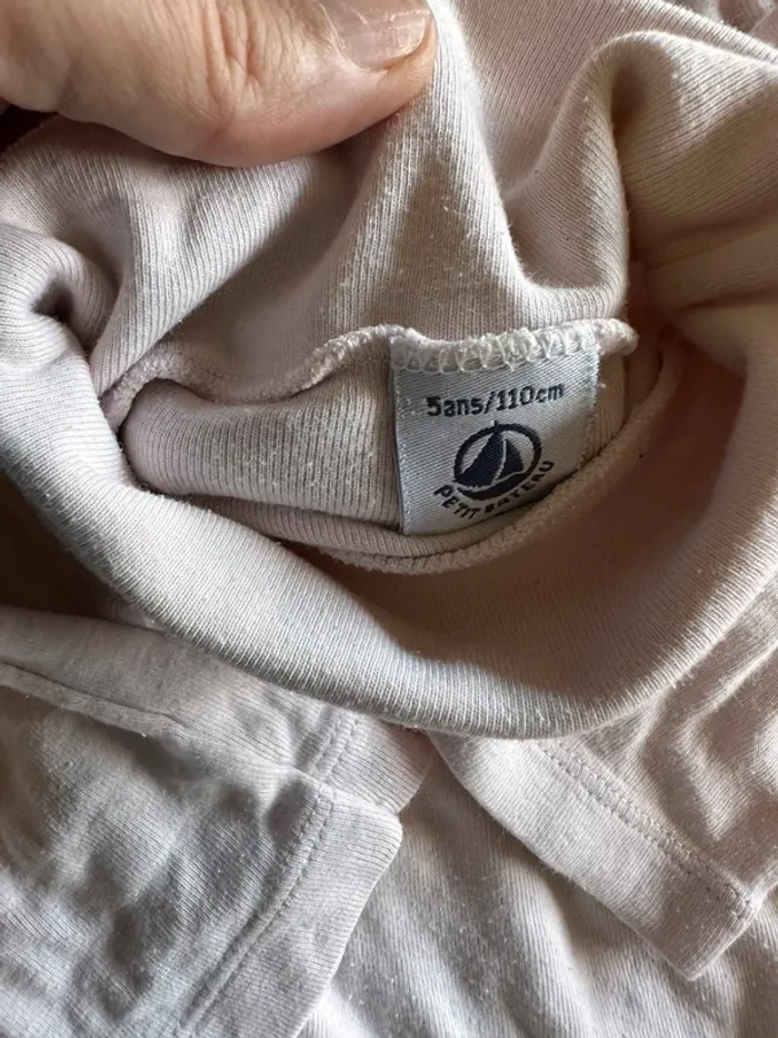 Sous pull petit bateau 110 - photo numéro 3