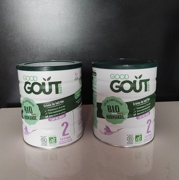 Lait 2 ème age Good goût