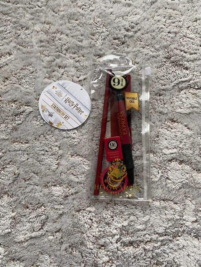 Lot papeterie Harry Potter neuf