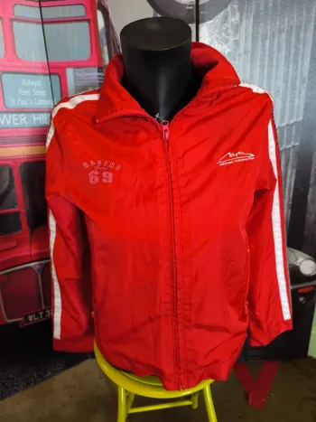 64483 veste zippée rouge femme S