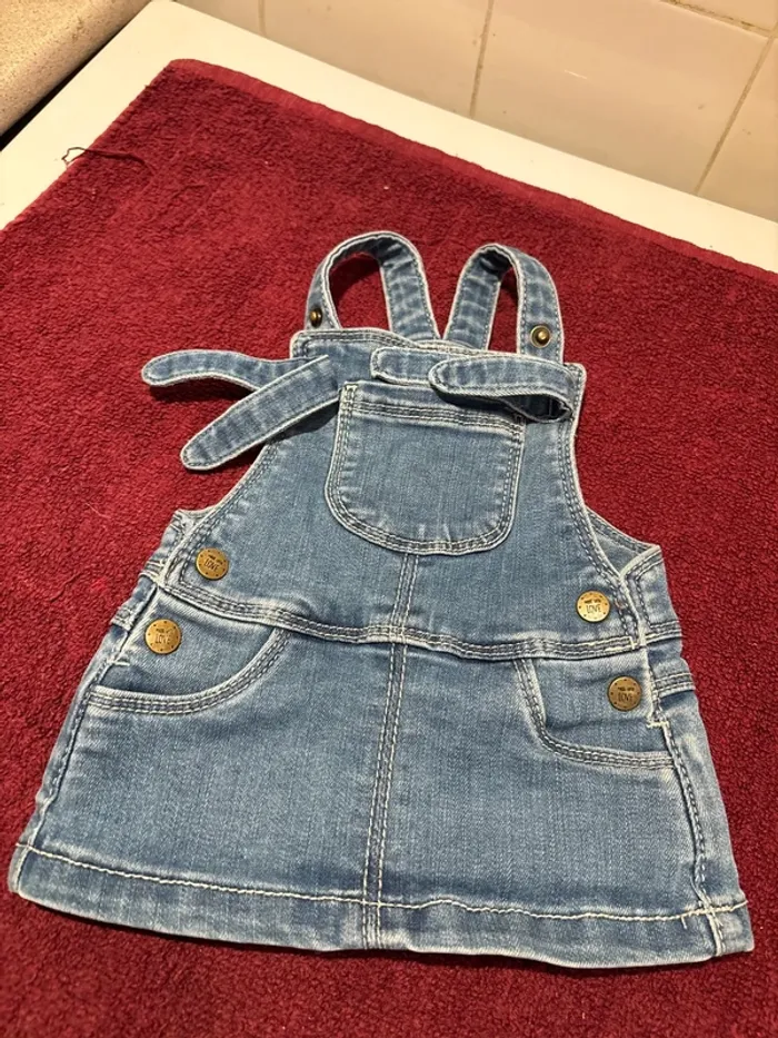 Robe en jean 3 mois