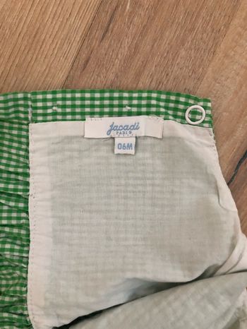 Robe vichy Jacadi 6 mois