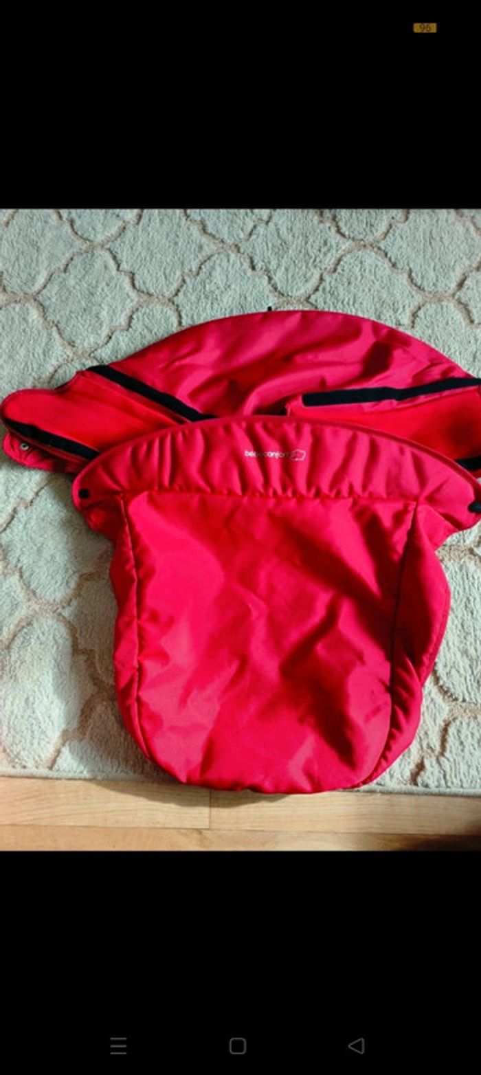 Ensemble couverture nacelle bébé confort