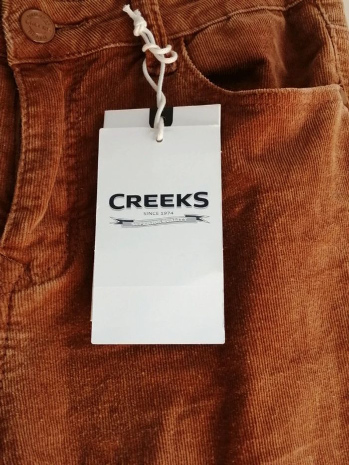 Pantalon en velour Creeks T34 - photo numéro 2
