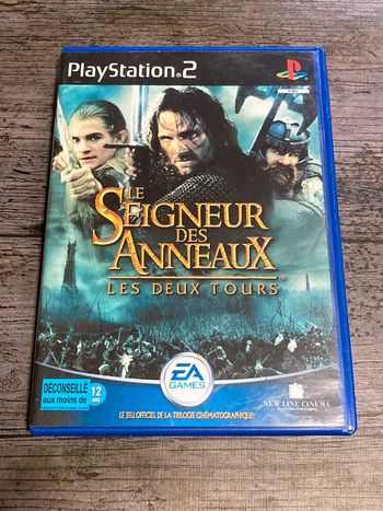 Le seigneur des anneaux Les deux tour Promo PS2 Sans notice Sony