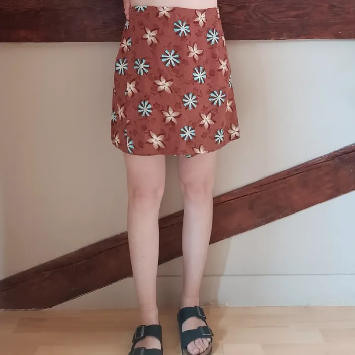 Short jupe marron - photo numéro 2